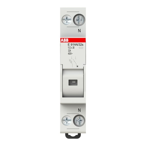 ABB - Sicherungshalter1+N Pol32A für Sicherungseinsatz 10,3 x 38mm