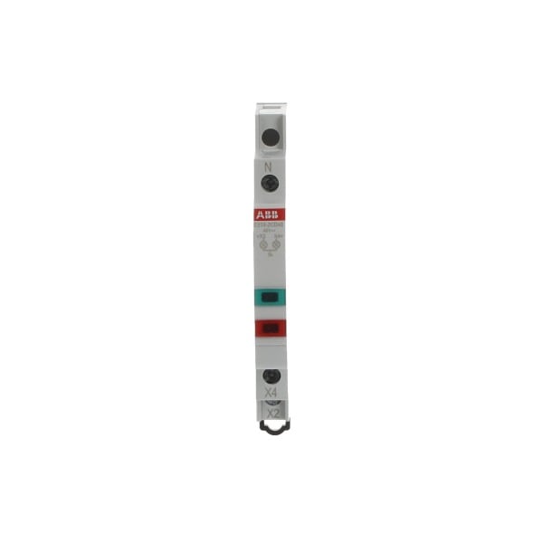 ABB - Leuchtmelder 16 A 12-48 V AC 2x LED rot/grün Modulbreite: 0.5 TE