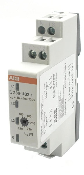 ABB - Unterspannungsrelais 3Ph.+N 1 Wechsler