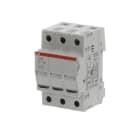 ABB - Sicherungs-Trennschalter 3Pol 32A für Sicherungseinsatz 10,3 x 38mm (AC-22