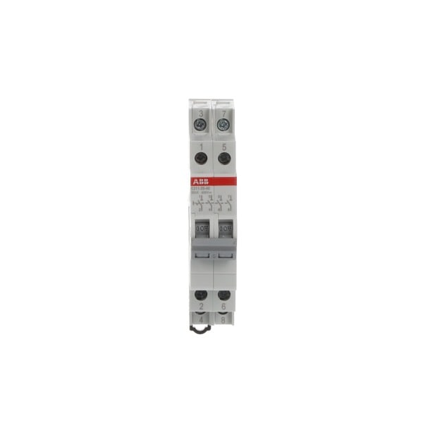 ABB - Ausschalter 25 A gemäß EN 250/400 VAC 4S Bedienelement grau Modulbreite: 1 TE