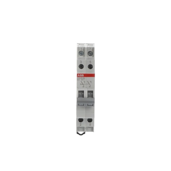 ABB - Wechselschalter 25 A gemäß EN 250 VAC 2W Bedienelement grau Modulbreite: 1 TE