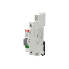 ABB - Leuchttaster 16 A gemäß EN 250 VAC 1S grau 1x LED grün Modulbreite: 0.5 TE