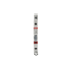ABB - Leuchttaster 16 A gemäß EN 250 VAC 1Ö grau 1x LED rot Modulbreite: 0.5 TE