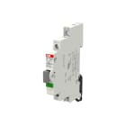 ABB - Leuchttaster 16 A gemäß EN 250 VAC 1Ö grau 1x LED grün Modulbreite: 0.5 TE