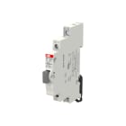 ABB - Leuchttaster 16 A gemäß EN 250 VAC 1Ö grau 1x LED weiß Modulbreite: 0.5 TE