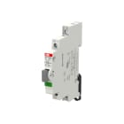 ABB - Leuchttaster 16 A gemäß EN 250 VAC 1Ö grau 1x LED grün Modulbreite: 0.5 TE