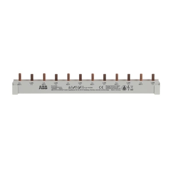 ABB - Phasenschiene 2-phasig,12 Pins,16 mm² 2Ph.,12Pins,16qmm