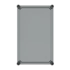 ABB - ADT3 Deckel 300x185x45mm Polycarbonat transparent mit Deckelschrauben