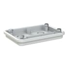 ABB - AFK185M Flansch 185mm 4x20/16+1x32/25 RAL7035 metrische Vorprägungen