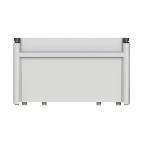 ABB - Gehäuse mit Polyester Deckel grau APO
