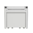 ABB - Gehäuse mit Klappdeckel transparent APO