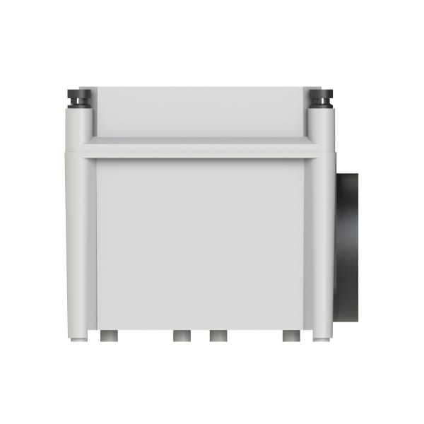 ABB - AK312 Kabel-Einführungsgehäuse 2xØ75mm RAL7035 für max 2xØ75mm Kabel