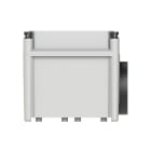 ABB - AK312 Kabel-Einführungsgehäuse 2xØ75mm RAL7035 für max 2xØ75mm Kabel
