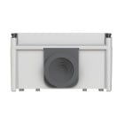 ABB - AK61 Kabeleinführungs-Gehäuse 1x75mm RAL7035 für max 1xØ75mm Kabel