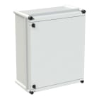 ABB - Gehäuse mit Klappdeckel transparent APO