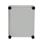 ABB - Deckel 185x150x45mm Polyester RAL7035 grau mit Deckel schrauben APO