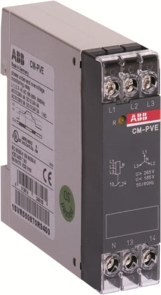 ABB - CM-PVE Phasenüberwachungsrelais 1S, L1,2,3=320-460VAC