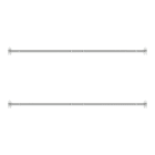 ABB - EHWH3 EH3 Wandmontageset 1545mm Gr.3 2 ALU-C-Profile mit Wandmontagelasche