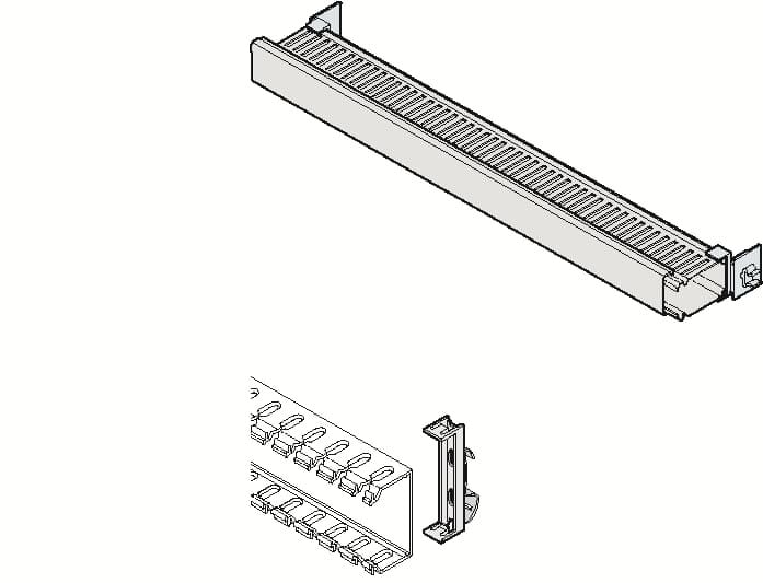 ABB - Verdrahtungs-Bausatz + Kabelkanal 25x60mm für Größe 6 Gemini