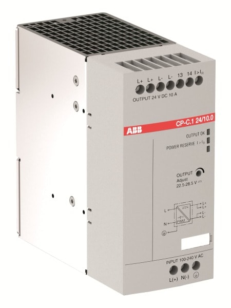 ABB - CP-C.1 24/10.0-L Netzteil In:100-240VAC/90-300VDC Out:DC 24V/10A
