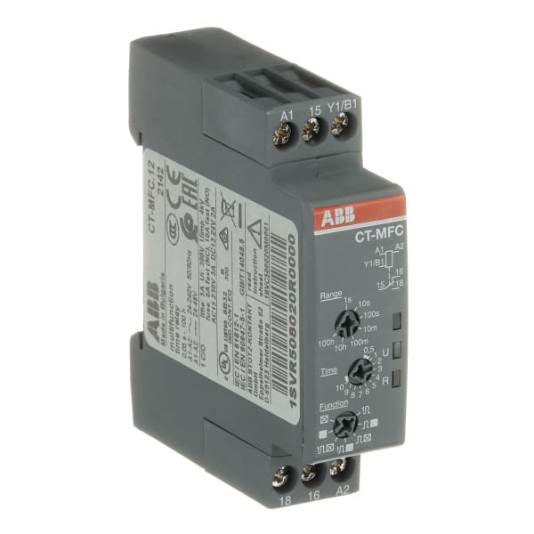 ABB - CT-MFC.12 Zeitrelais, multifunktional 1We, 24-48VDC/24-240VAC