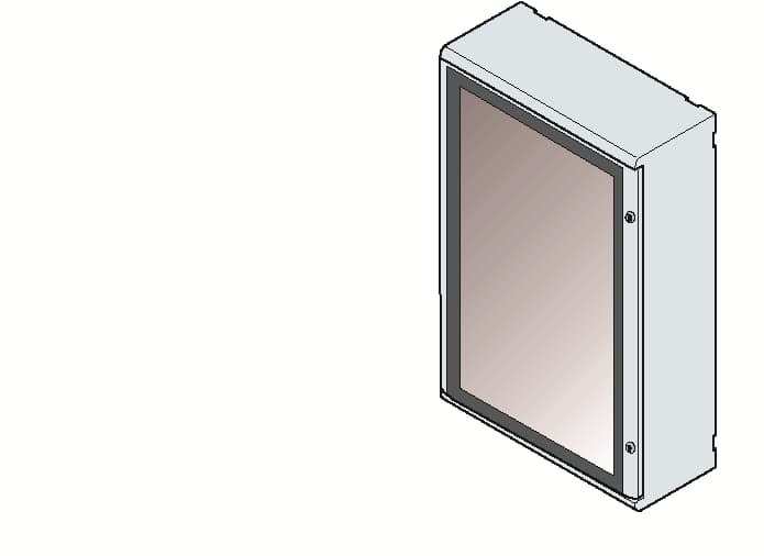 ABB - Gehäuse mit transparenter Tür 750x500x330 HxBxT Gemini