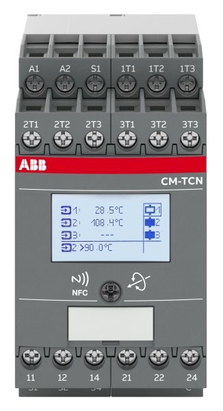 ABB - CM-TCN.011S Temp.-überwachungsrelais Temp.-bereich -200..+850°C, 24-240 VAC/DC