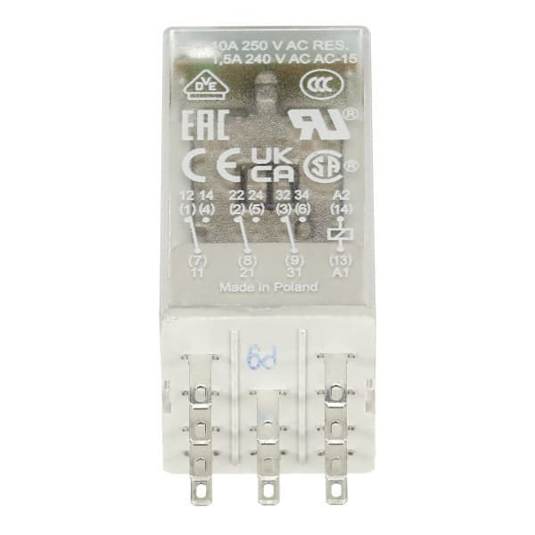 ABB - CR-M230AC3L Steckbares Interface-Relais 3We, A1-A2=230VAC, 250V/10A, LED