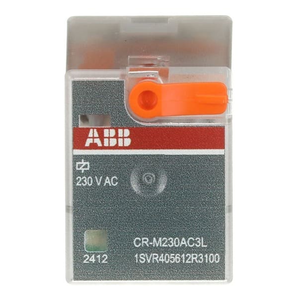 ABB - CR-M230AC3L Steckbares Interface-Relais 3We, A1-A2=230VAC, 250V/10A, LED