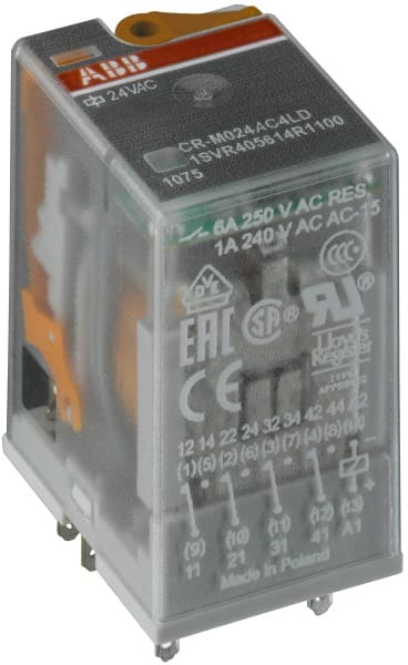 ABB - CR-M110AC2 Steckbares Interface-Relais 2We, A1-A2=110VAC, 250V/12A