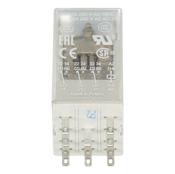 ABB - CR-M110AC3 Steckbares Interface-Relais 3We, A1-A2=110VAC, 250V/10A