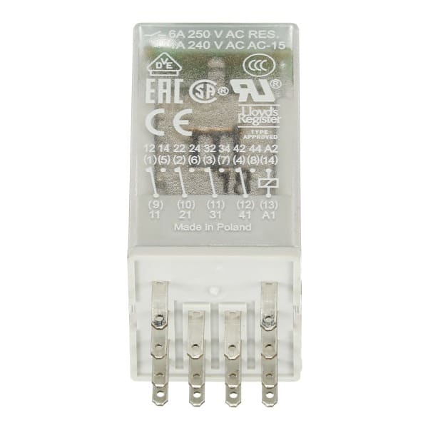 ABB - CR-M230AC4L Steckbares Interface-Relais 4We, A1-A2=230VAC, 250V/6A, LED