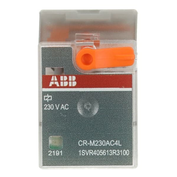 ABB - CR-M230AC4L Steckbares Interface-Relais 4We, A1-A2=230VAC, 250V/6A, LED