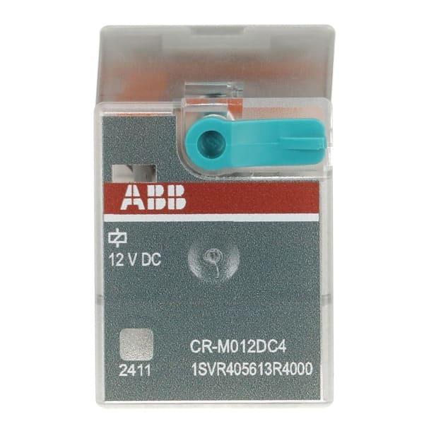 ABB - CR-M012DC4 Steckbares Interface-Relais 4We, A1-A2=12VDC, 250V/6A