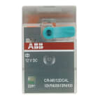 ABB - CR-M012DC4L Steckbares Interface-Relais 4We, A1-A2=12VDC, 250V/6A, LED