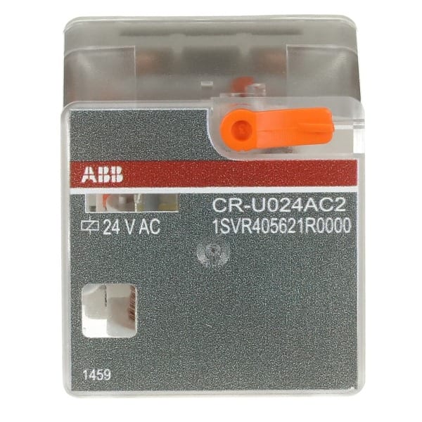 ABB - CR-U024AC2 Steckbares Interface-Relais 2We, A1-A2=24VAC, 250V/10A