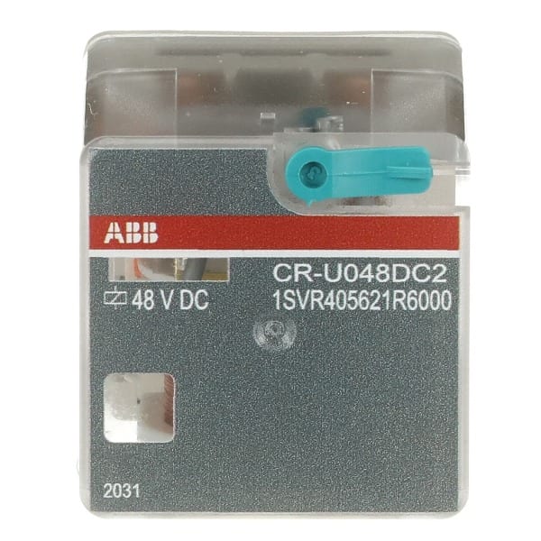 ABB - CR-U048DC2 Steckbares Interface-Relais 2We, A1-A2=48VDC, 250V/10A