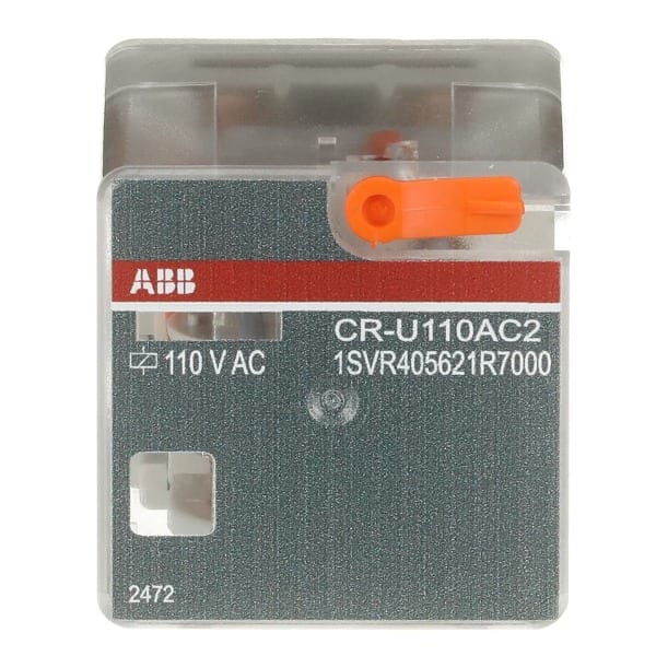 ABB - CR-U110AC2 Steckbares Interface-Relais 2We, A1-A2=110VAC, 250V/10A