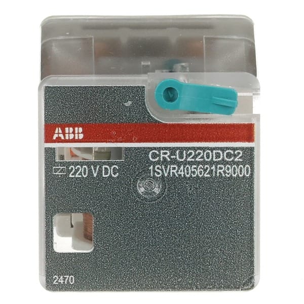 ABB - CR-U220DC2 Steckbares Interface-Relais 2We, A1-A2=220VDC, 250V/10A