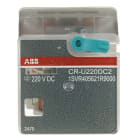 ABB - CR-U220DC2 Steckbares Interface-Relais 2We, A1-A2=220VDC, 250V/10A