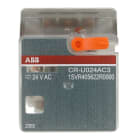ABB - CR-U024AC3 Steckbares Interface-Relais 3We, A1-A2=24VAC, 250V/10A