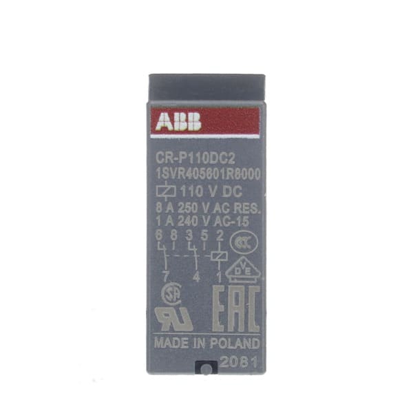 ABB - CR-P110DC2 Steckbares Interface-Relais 2We, A1-A2=110VDC, 250V/8A