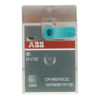 ABB - CR-M024DC2L Steckbares Interface-Relais 2We, A1-A2=24VDC, 250V/12A, LED