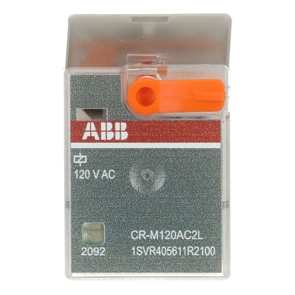 ABB - CR-M120AC2L Steckbares Interface-Relais 2We, A1-A2=120VAC, 250V/12A, LED