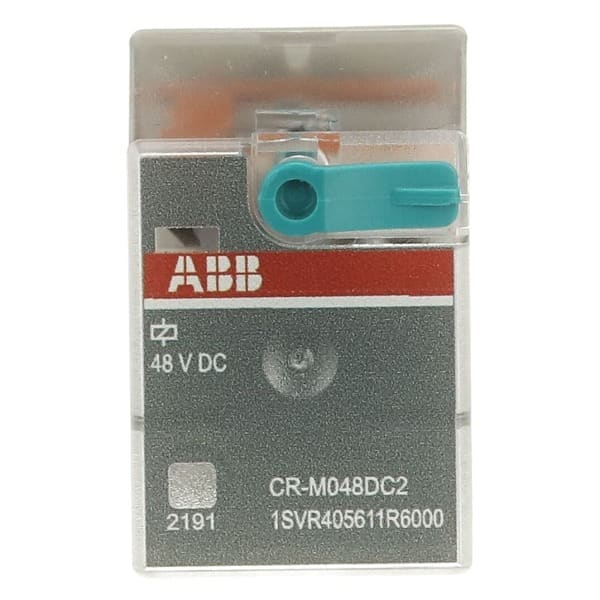 ABB - CR-M048DC2 Steckbares Interface-Relais 2We, A1-A2=48VDC, 250V/12A