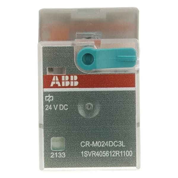 ABB - CR-M024DC3L Steckbares Interface-Relais 3We, A1-A2=24VDC, 250V/10A, LED