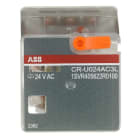 ABB - CR-U024AC3L Steckbares Interface-Relais 3We, A1-A2=24VAC, 250V/10A, LED