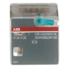 ABB - CR-U024DC3L Steckbares Interface-Relais 3We, A1-A2=24VDC, 250V/10A, LED