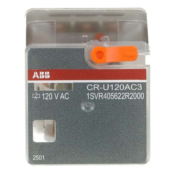 ABB - CR-U120AC3 Steckbares Interface-Relais 3We, A1-A2=120VAC, 250V/10A